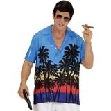 Skandinavien Udklædningstøj Widmann Hawaiian Shirt With Palms