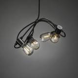 Gul - Udendørsbelysning Lyskæder & LED bånd Gnosjö Konstsmide Oval Amber Lyskæde 40 Pærer