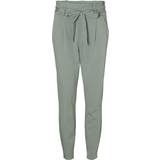 Vero Moda Nylon Bukser & Shorts Vero Moda Eva Loose Fit Trousers - Green/Laurel Wreath