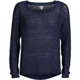 6 - Blå Overdele Only Geena Xo Knitted Sweater - Navy Blazer