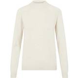 Pieces Høj krave Overdele Pieces Sera High Neck Knitted Top - Birch