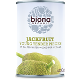Asien Tørrede frugter & Bær Biona Organic Jackfruit 400g