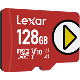 LEXAR U1 Hukommelseskort LEXAR Play microSDXC Class 10 UHS-I U1 V10 A1 128GB