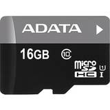 Adata microSDHC Hukommelseskort Adata Premier MicroSDHC Class 10 UHS-I U1 50/10MB/s 16GB +Adapter