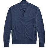 Polo Ralph Lauren Elastan/Lycra/Spandex Overtøj Polo Ralph Lauren Luxury Jersey Baseball Jacket - Spring Navy Heather
