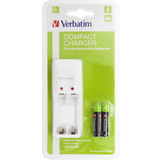 Verbatim Batteriopladere Batterier & Opladere Verbatim Compact Charger