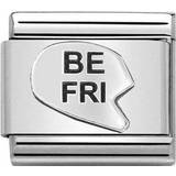 Nomination Smykker Nomination Composable Classic Link Be- Fri Heart Charm - Silver