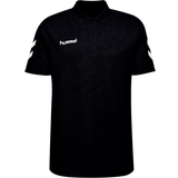 Hummel Polotrøjer Børnetøj Hummel Go Kid's Cotton Poloshirt - Black (203521-2001)