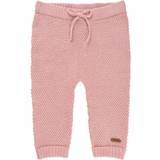 Pink - Sløjfe Bukser Minymo Pearl Knit Pants - Silver Pink (111116-4508)