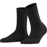 Cashmere - Dame Strømper Falke Cosy Wool Women Socks - Black