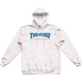 Thrasher hoodie Thrasher Magazine Outlined Hoodie Unisex - Ash Gray