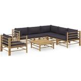 Havemøbel vidaXL 3058216 Loungesæt, 1 borde inkl. 1 stole & 5 sofaer