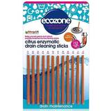 Pinde Rengøringsmidler Ecozone Citrus Enzymatic Drain Cleaning Sticks 12pcs