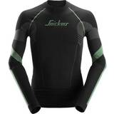 Snickers Workwear Seamless Base Layer Long Sleeve T-shirt - Black