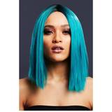 Turkis Parykker Smiffys Fever Kylie Wig Teal