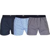 Ternede Underbukser JBS Organic Cotton Boxer Shorts 3-pack - Navy/Blue
