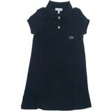 Skjortekjoler Lacoste Girl’s Polo-Style Cotton Dress - Navy Blue (EJ2816-00)