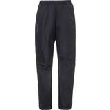 Vaude 48 - Polyester Tøj Vaude Women's Fluid Full-Zip Rain Pants - Black