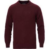 Barbour Polyamid Overdele Barbour Tisbury Wool Crew Neck - Ruby