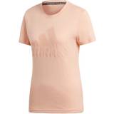 48 - 8 - Dame Overdele adidas Women Must Haves Badge of Sport T-shirt - Glow Pink