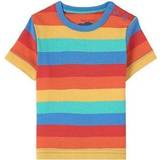 Frugi Overdele Frugi Favourite T-shirt - Rainbow Stripe