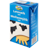 UHT Long-Lasting Light Milk 100cl 12pack