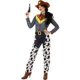 Vilde vesten Kostumer Th3 Party Adults Cowboy Woman Costume