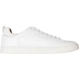 Dame - Polyester Sneakers Only Leather-Like - White