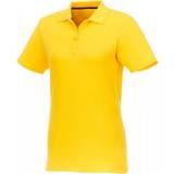 Elevate Womens Helios Short Sleeve Polo Shirt - Yellow