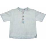 3-6M Skjorter Børnetøj Petit by Sofie Schnoor Shirt - Light Blue (P212420-5063)