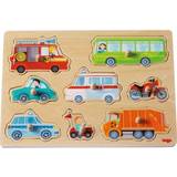 Haba Knoppuslespil Haba Clutching Puzzle World of Vehicles 8 Pieces