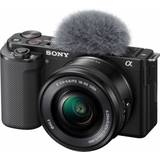 Systemkameraer uden spejl Sony ZV-E10 + 16-50mm F3.5-5.6 OSS