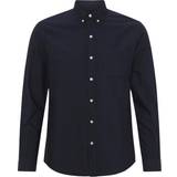 Colorful Standard Organic Button Down Shirt Unisex - Navy Blue