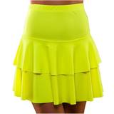 Nederdele Dragter & Tøj Kostumer Wicked Ruffle Skirt Neon Yellow
