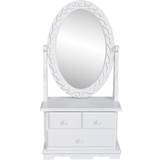Udtræksskuffer Toiletborde vidaXL Vanity Makeup Toiletbord 13x26cm