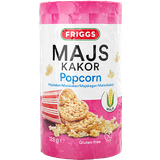 Friggs Kiks, Knækbrød & Skorper Friggs Popcorn Corn Cakes 125g