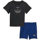 Jersey - Sort Øvrige sæt adidas SPRT Shorts & Tee Set - Black (H25237)