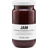 Hindbær Pålæg & Marmelade Nicolas Vahé Jam, Rhubarb, Raspberry & Vanilla 240g