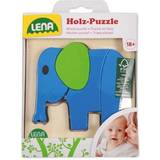 Lena Wood Puzzle Elephant 4 Pieces