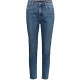 Vero Moda 28 Bukser & Shorts Vero Moda Brenda High Waist Straight Cut Jeans - Medium Blue Denim