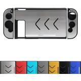 Aluminium Tasker & Covers Nintendo Switch Console Stylish Cover - Silver