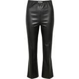 Soaked in Luxury Polyester Bukser & Shorts Soaked in Luxury Kaylee Kickflare Pants - Black