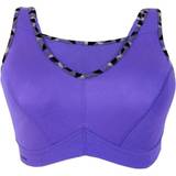 Glamorise No-Bounce Camisole Sports Bra - Purple