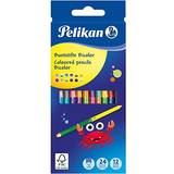 Pelikan Farveblyanter Pelikan Buntstifte Bicolur Coloured Pencils 12-pack