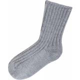 31/34 - Babyer Børnetøj Joha Socks Knitted Wool - Grey (5006-8-15110)