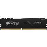 32 GB RAM Kingston Fury Beast Black DDR4 3600MHz 2x16GB (KF436C18BBK2/32)