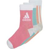 Adidas Strømper adidas Junior Ankle Socks 3-pairs - Mint Ton/Ambient Blush/Rose Tone/White (H16376)