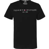 Tommy Hilfiger Overdele Tommy Hilfiger Essential Organic Cotton Logo T-shirt - Black (KS0KS00210-BDS)