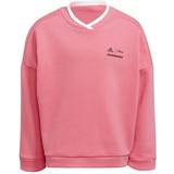 Disney-prinsesser - Pink Børnetøj adidas Disney Comfy Princesses Crew sweatshirt - Joy Pink/Black (GT9490)