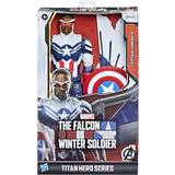 Marvel titan hero Hasbro Marvel the Falcon & the Winter Soldier Titan Hero Series Captain America